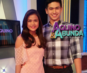 PHOTOS: MarNolo on Aquino & Abunda Tonight