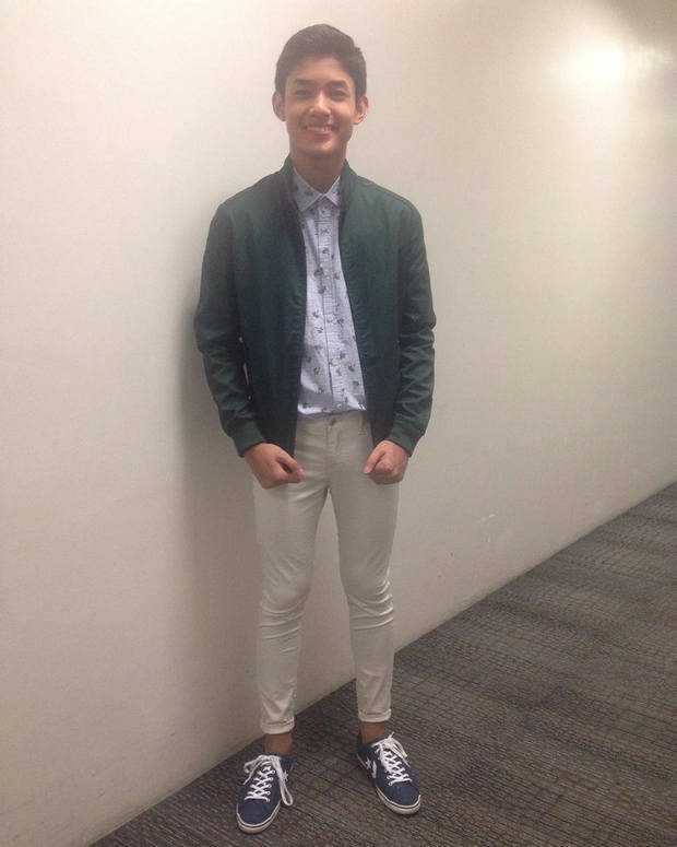 LOOK: Teen idols Darren, JK, Grae with the King of Talk Boy Abunda on Aquino & Abunda Tonight