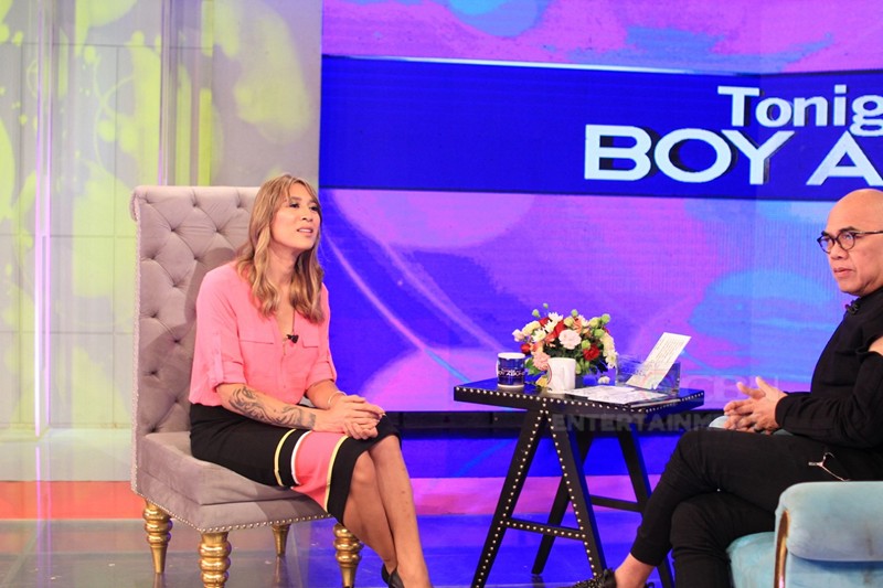 PHOTOS Angie Mead King on Tonight With Boy Abunda ABSCBN Entertainment