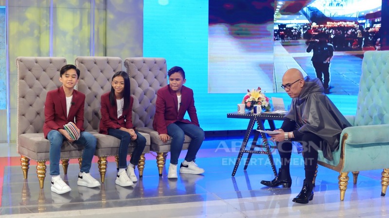 PHOTOS: TNT Boys on Tonight with Boy Abunda
